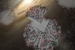 Nanodiamonds in protoplanetary cloud